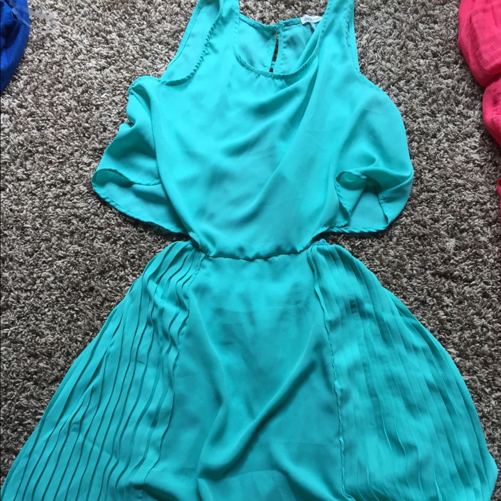 Beautiful blue sun dress